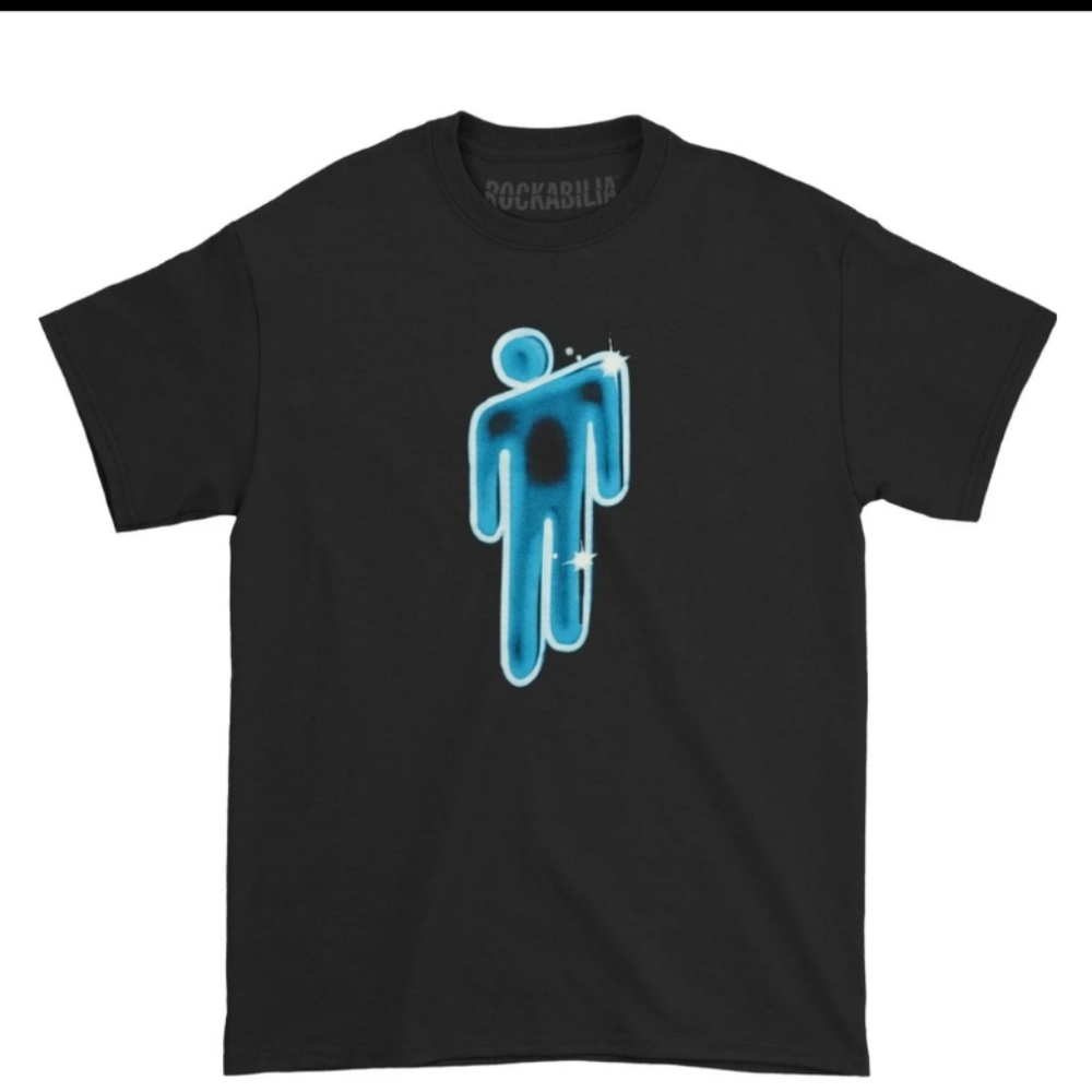 Billie Eilish Airbrush Blogs T-shirt - NWT